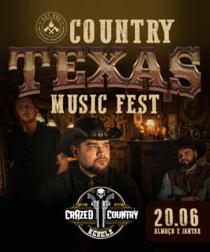20.06 CRAZED COUNTRY Jantar com menu degustação