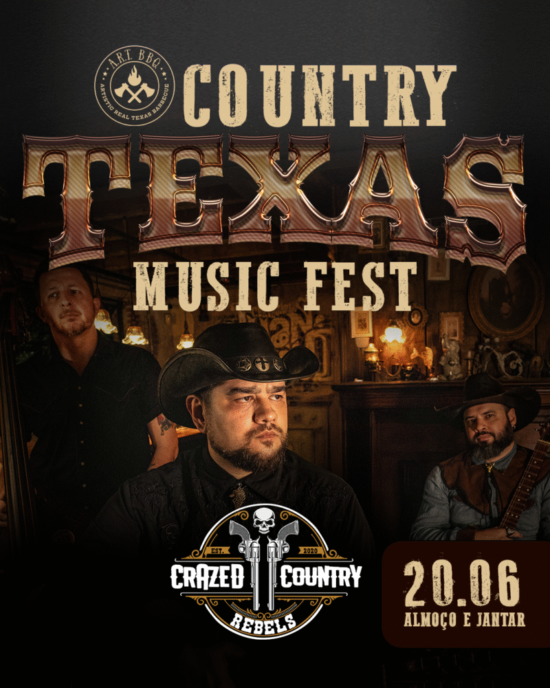 20.06 Crazed Country Almoço com Menu na Vontade